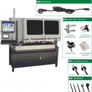 Electric 3 Pin PVC Wire Crimping Machine And Insert Environmental Protection