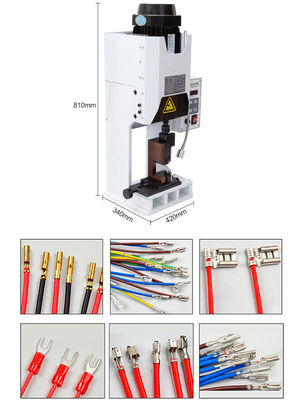 À dénuder de pince électrique de muet de machine de presse de Pin Terminal Connector Cable Crimping
