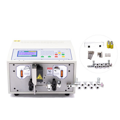 PVC Braided Automatic Wire Cable Cutting Dan Mesin Pengupasan CX-02B