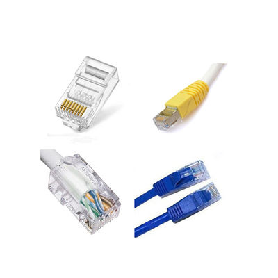 Arrêt modulaire de rabattement de prise de l'Ethernet 8P8C 3u de machine de connecteur de RJ45 CAT5 CAT6