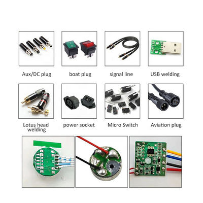 USB Connector Electrical Cable Soldering Machine Tin PCB / LED / Robot Welding