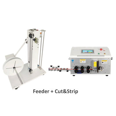 CX-08D Automatic Wire Cable Cut Strip Bending Machine Up To 5m
