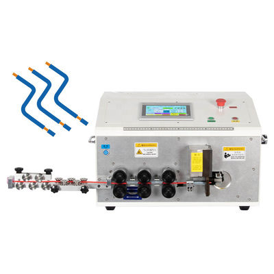 CX-08D Automatic Wire Cable Cut Strip Bending Machine Up To 5m