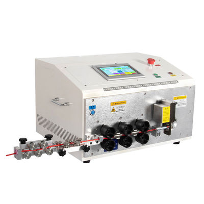 Multifonctionnel de recourbement de coupe de machine de dépouillement de fil électrique de productivité élevée