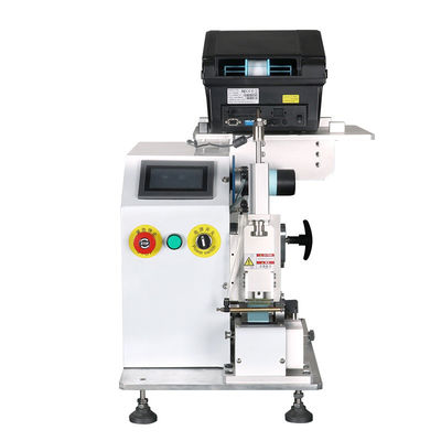 Machine à étiquettes de câble automatique, machine à étiquettes d'autocollant de fil électrique