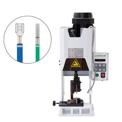 High Accuracy DC Terminal Crimper 50HZ Semi Automatic Electric 8T Cable