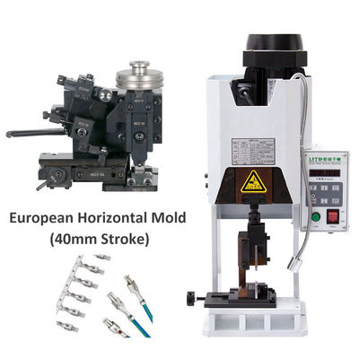 High Accuracy DC Terminal Crimper 50HZ Semi Automatic Electric 8T Cable