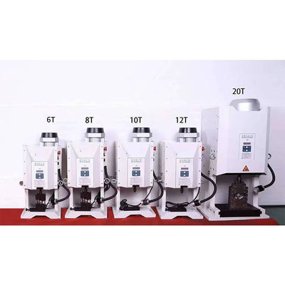 6T 8T 10T 12T प्रेस क्रिम टर्मिनल मशीन विद्युत तार क्रिम समाप्त 220V