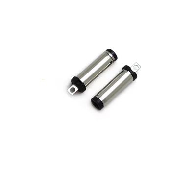 Đầu nối DC hàn mạ niken Nam Đầu nối thùng nguồn DC 5,5mmX2,1mm