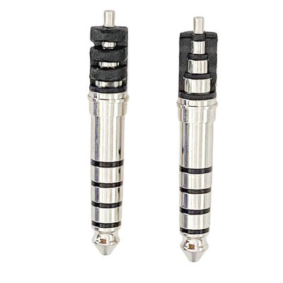 Nikel kaplı fiş kulaklık fişi 4.4mm 5 kutup 33L Erkek ses bağlantısı