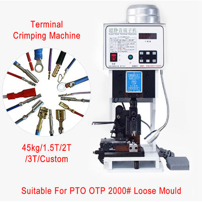Máy cắt dây chuyền bán tự động với công suất động cơ 0,75KW 15KN Khả năng nhấn và nguồn điện 220V 50Hz
