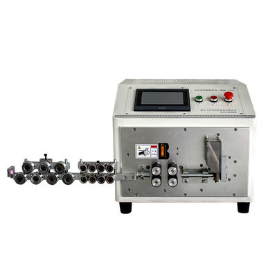 0.1mm2-16mm2 Cable Cutting Stripping Machine 7 Inch LCD Touch Screen