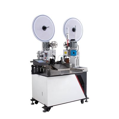 CFM Automatic Double End Terminal Crimping Machine 0.5Mpa-0.7Mpa Air Pressure