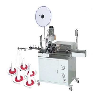 AWG32 AWG22 5 Wires Dip Tinning Machine Cable Crimping Twisting Machine