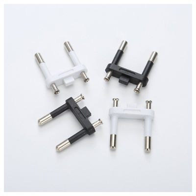 مفتاح التمديد VDE Plug ، NBR 4MM 10A 2 Pin 2 Pole 2 Prong