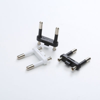 مفتاح التمديد VDE Plug ، NBR 4MM 10A 2 Pin 2 Pole 2 Prong