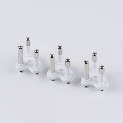 TISI 4.8MM 250V 16A Vde-Stecker-Einsatz-Vernickelung
