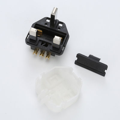 BS1363 G टाइप इलेक्ट्रिक पावर कॉर्ड VDE प्लग इन्सर्ट 4.0 * 8.0mm