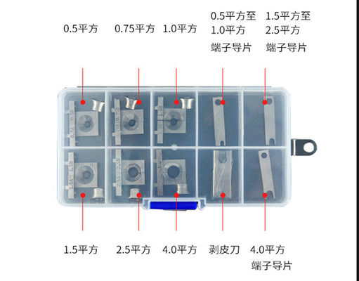 Pre Insulated Ferrule Connector Wire Striping And Crimping Machine