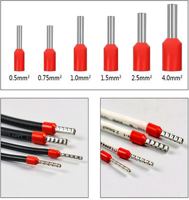 Pre Insulated Ferrule Connector Wire Striping And Crimping Machine