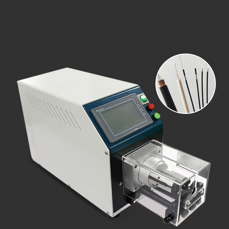 Automatischer Draht Koaxialkabel-Abisoliermaschinen-Durchmessers 1.5mm-9.5mm CX 6806D halb