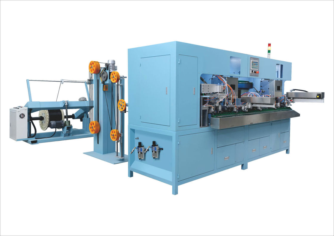 Wire Cutting Stripping Plug Crimping Machine 2 Pins Cores Flat Cable