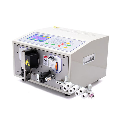 PVC flocht automatischen Drahtseil-Ausschnitt und Abisoliermaschine CX-02B